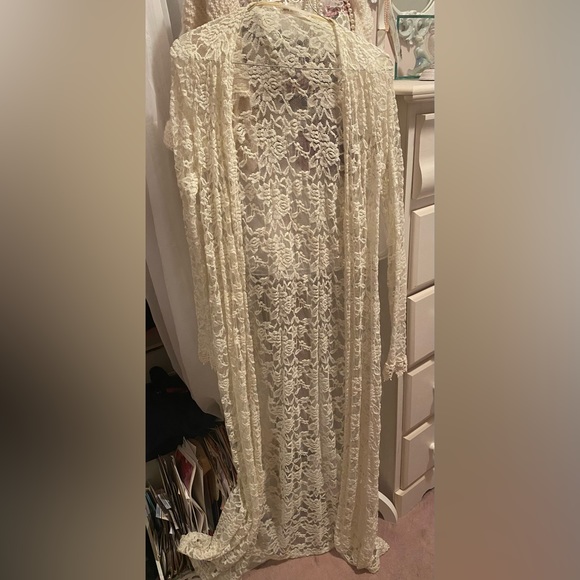 LACE COVER UP - HAUTE SOCIETY made/w love ❤️ - Picture 4 of 4